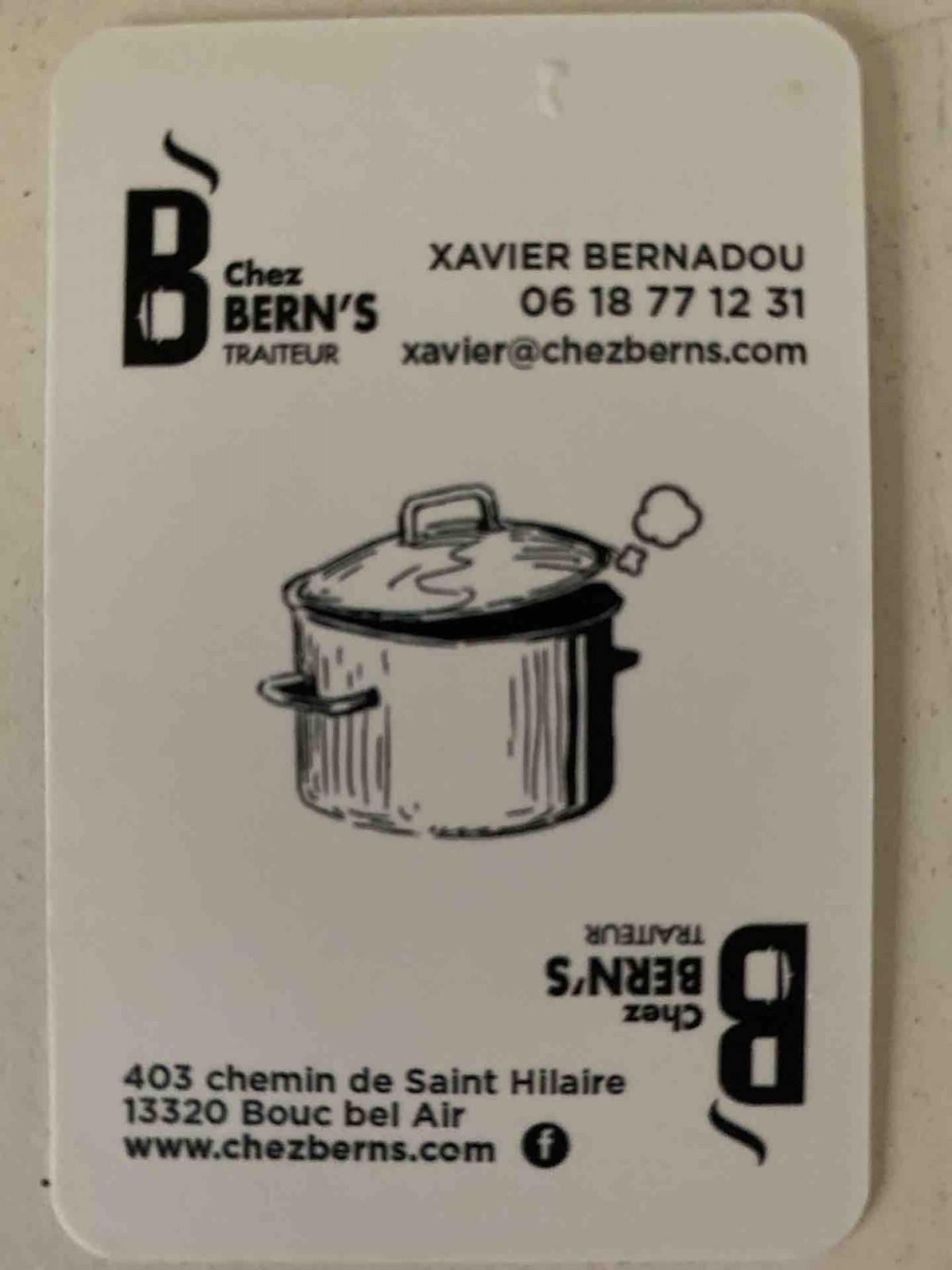 Traiteur chez Berns spécialisé dans la cuisine traditionnelle à Bouc-Bel-Air Bouches-du-Rhône  chez Berns